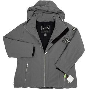 NEW $480 Nils Cossette X Ski Jacket (Parka)!  18  Graphite Gray  Waterproof